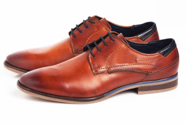 istock Brown Oxford shoes 1002027184