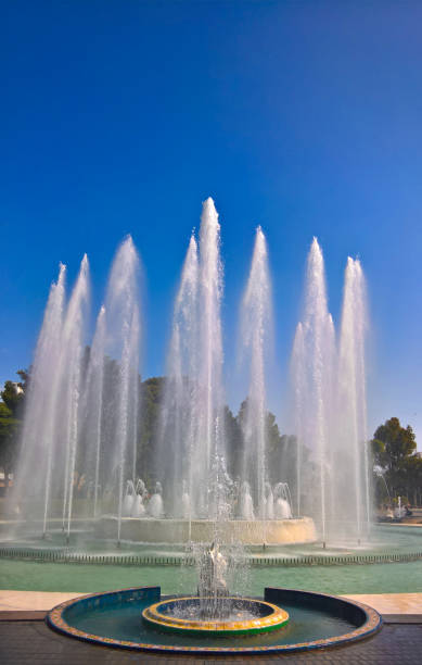 istock View to fountain in reservation park, Lima, Peru 1002037468
