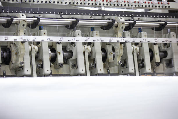 istock Equipment at textile factory 1002051128