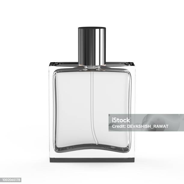 Bottle Of Perfume Stock Photo - Download Image Now - Perfume, Perfume Sprayer, Bottle