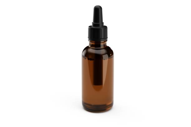 istock Brown medicine glass dropper bottle isolated 1002069618