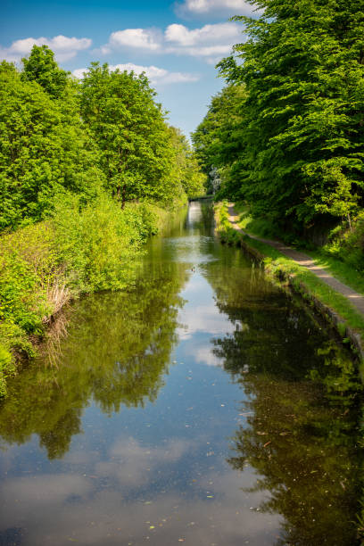 istock Looking down the waters of a canal from a bridge 1002072076