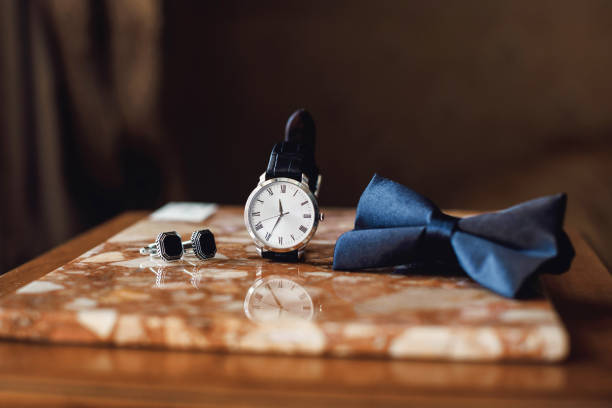 Wedding details. Groom accessories. Classic groom accessories.