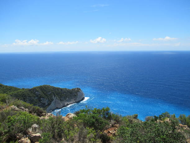 istock Idyllic coastline of Zakynthos, Greece 1002087224