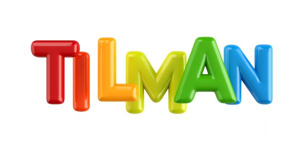 istock 3d Ballon Font Name on white background 1002098456
