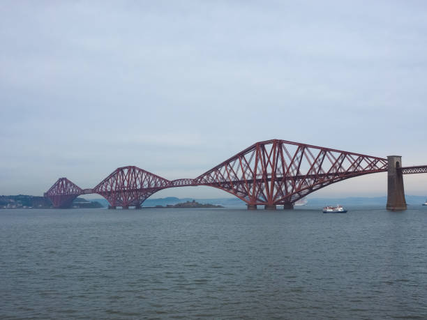 istock Forth Bridge over Firth of Forth in Edinburgh 1002098982
