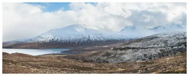 Photo of Snow-capped mountains on the Isle of Skye