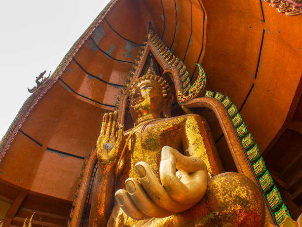 istock Golden Buddha at Watthumsua, Thailand 1002145280