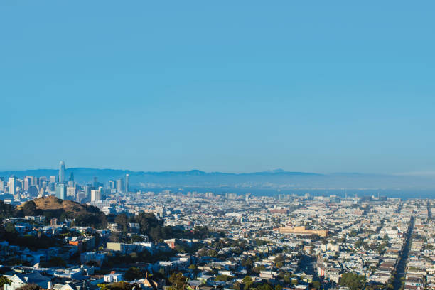 istock Aerial view on San Francisco skyscrapers and downtown. 1002152876