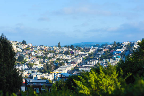 istock Aerial view on San Francisco skyscrapers and downtown. 1002154296