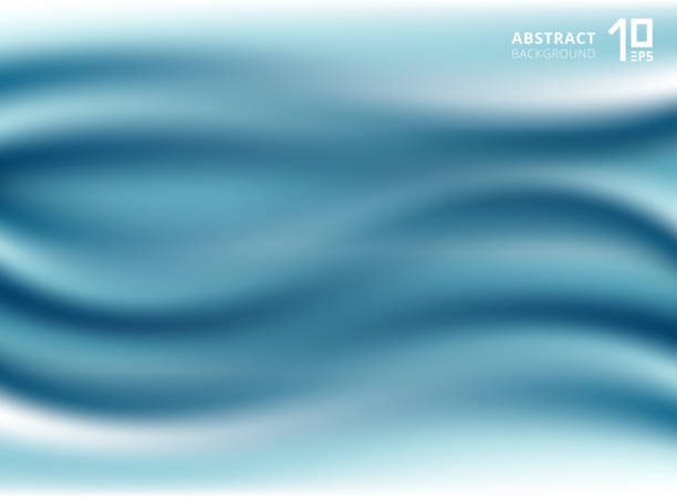 istock Luxury beautiful blue cloth or liquid wave or wavy folds silk texture satin. 1002195218