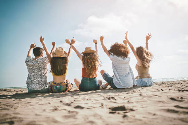 istock Beach summer holiday sea people concept 1002213308
