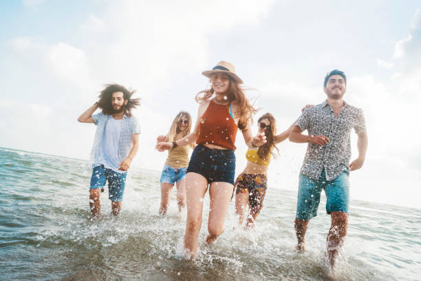 istock Beach summer holiday sea people concept 1002221498