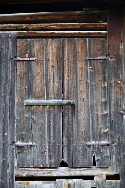 istock Traditional Austrian farm door 1002231120