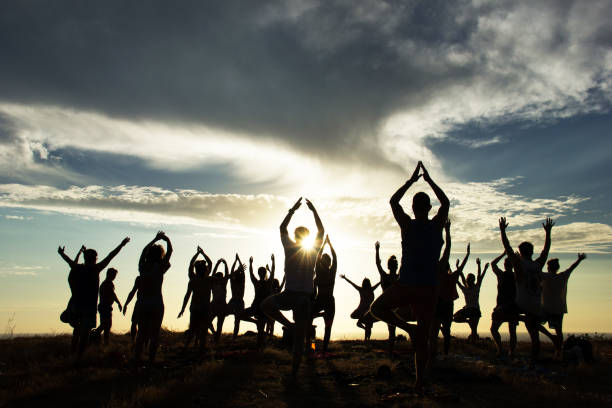 istock Sunset Yoga in Nature 1002240502