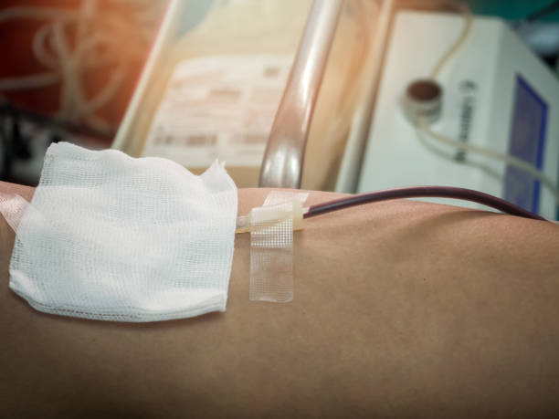 istock Blood Donor Making Donation In Hospital. 1002244572