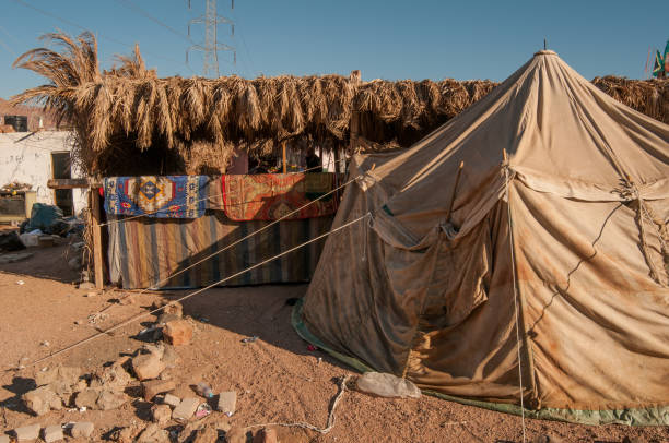 istock Bedouin tent in the desert 1002264508