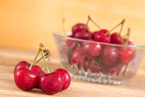 istock bowl with cherries, the red world 1002279536