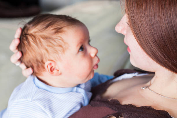 The mother and the child