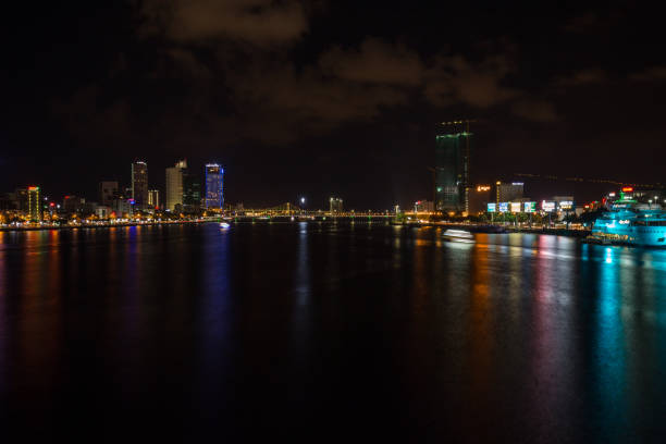 istock Danang, Beautiful And Lighting At Night in, Danang, Vietnam 1002326690