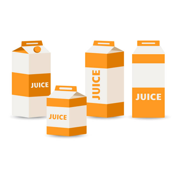 istock Set of juice carton packages. Vector illustration 1002330510