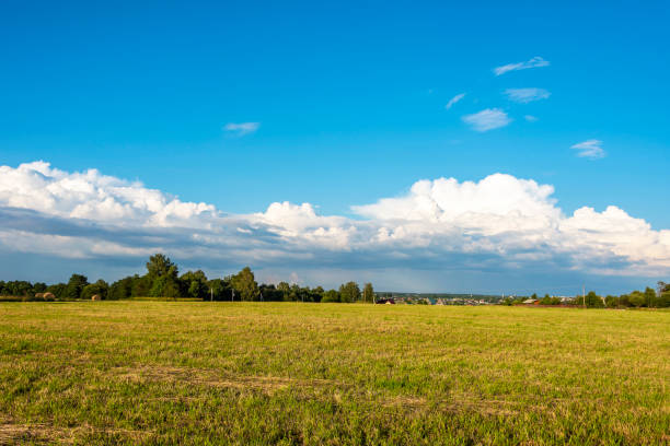 istock Middle Russian rural landscape 1002338740
