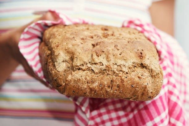 istock Homemade bread made with whole-wheat flour 1002342782