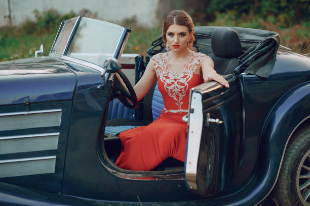 istock lady in a car 1002377722