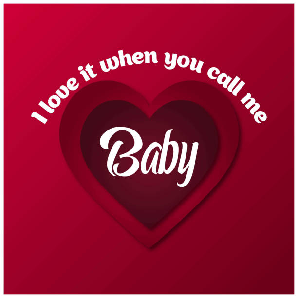 istock I love when you call me baby typographic card 1002395946