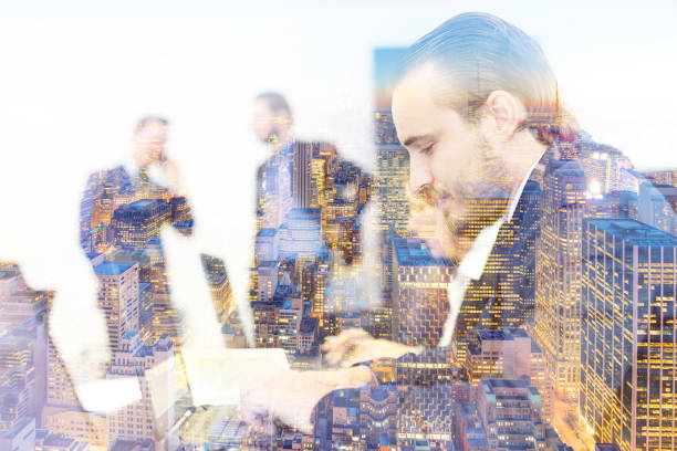 istock Business people in modern office. 1002425746