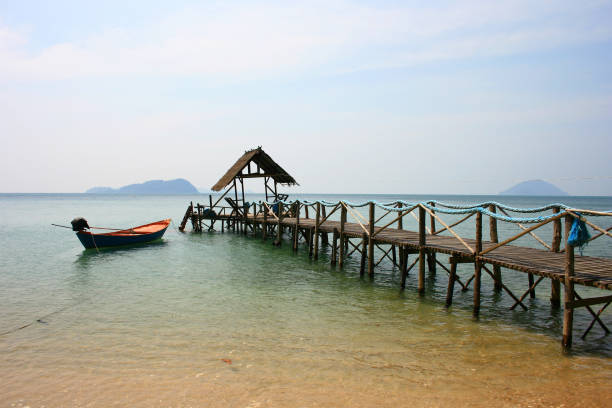 istock Pier Over Sea Against Sky 1002435078