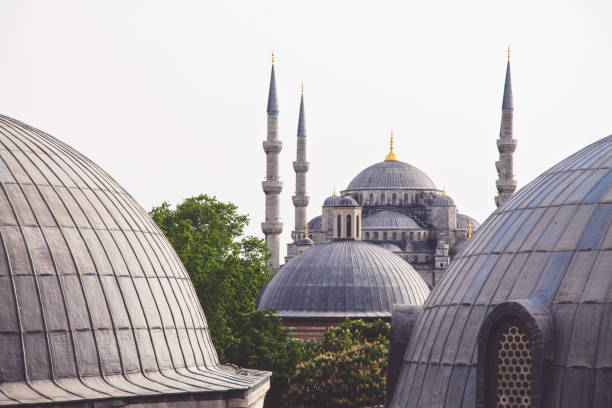 istock sultan ahmet mosque and minarets with dome 1002466666