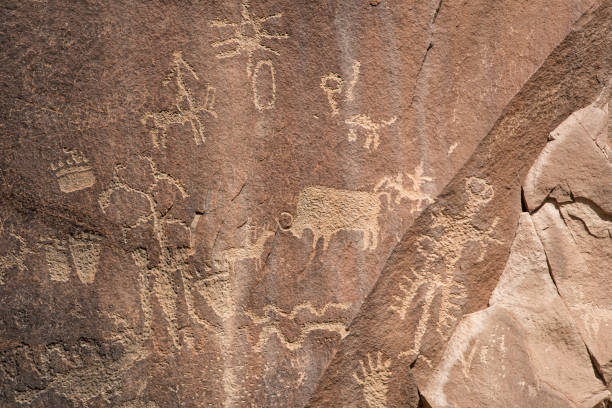 istock Petroglyphs Close-up, Canyonlands Needles District 1002511650