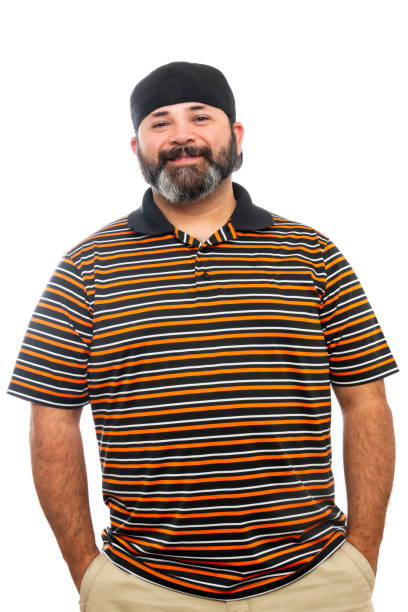 istock Mid adult man looking at the camera on white background 1002514618