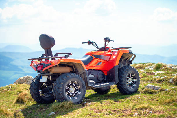 istock parked atv quad bikes extreme outdoor adventure concept 1002515540