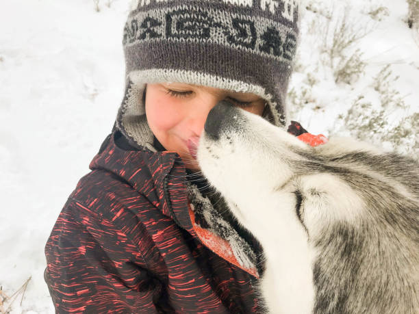 istock Love and freedom on a snowy day in winter 1002517996
