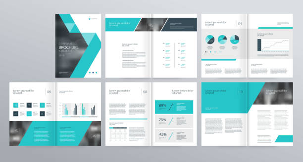 template layout design with cover page for company profile ,annual report , brochures, flyers, presentations, leaflet, magazine,book . This file EPS 10 format. This illustration
contains a transparency and gradient. plan document stock illustrations