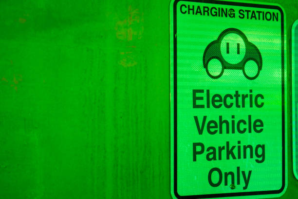 istock Electric Vehicle Parking Only 1002564028