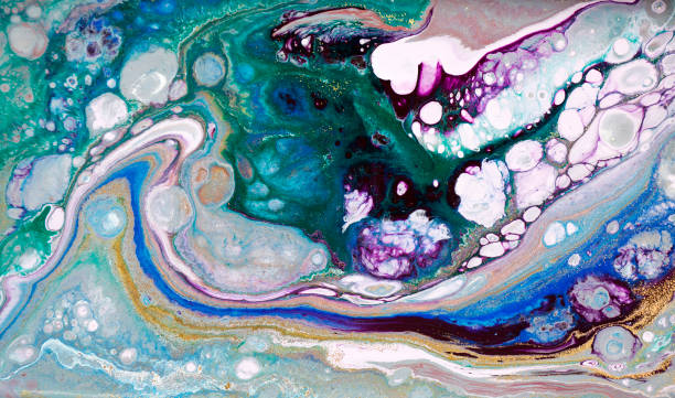 istock Marble abstract acrylic background. Marbling artwork texture. Agate ripple pattern. Gold powder. 1002579670