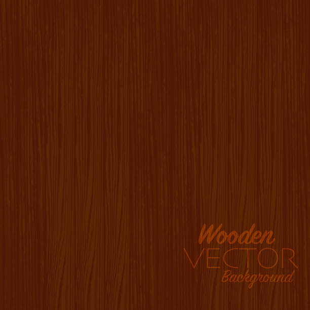 Top view of wooden desktop surface vector Illustration Top view of wooden desktop surface, brown wooden texture for design elements, abstract background vector Illustration. dark wood texture stock illustrations