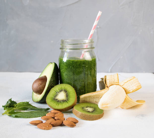 istock Healthy green smoothie 1002590076