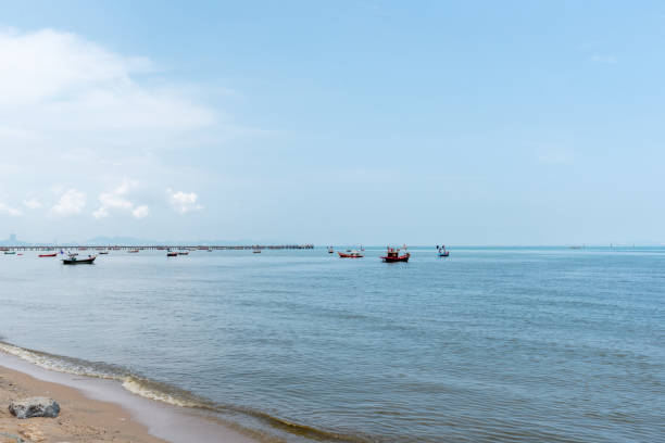 istock Beautiful nature sea summer background 1002595420