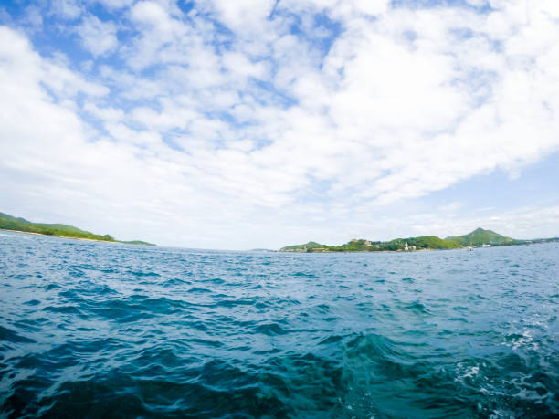 istock Beautiful nature sea summer background 1002595450