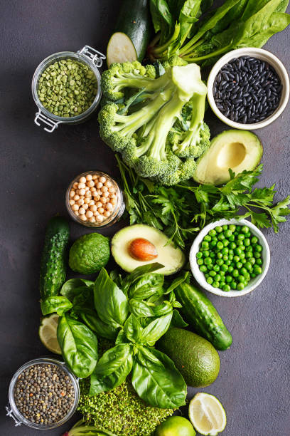 istock Healthy food clean eating selection source protein vegetarians 1002604432