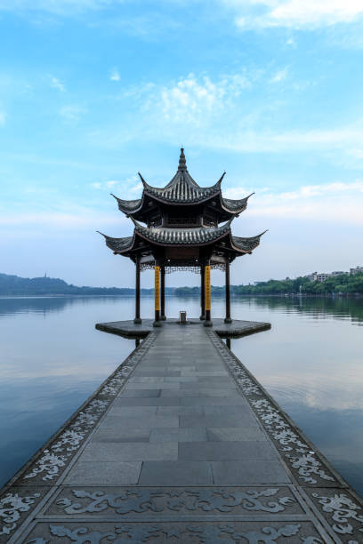 istock Hangzhou west lake jixian pavilion 1002655228