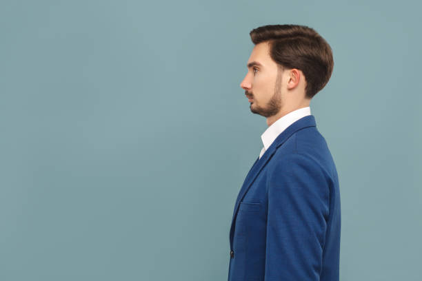 istock Profile portrait of businessman 1002684642