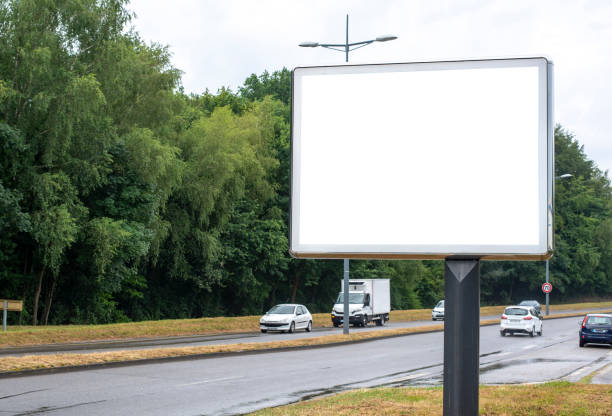 istock Outdoor poster design mockup 1002705864