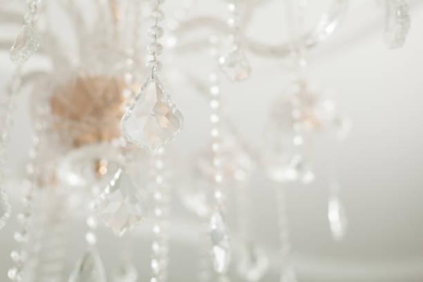 istock Chrystal chandelier close-up. Glamour background 1002713816