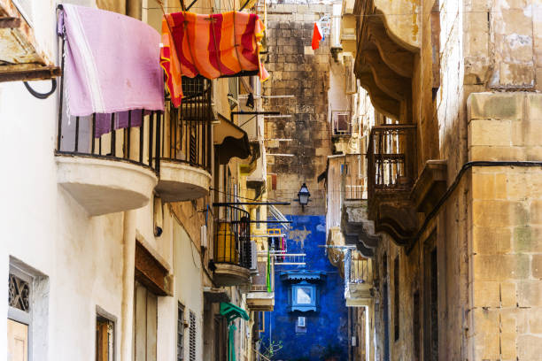 istock Typical street view of Valletta in Malta 1002715462