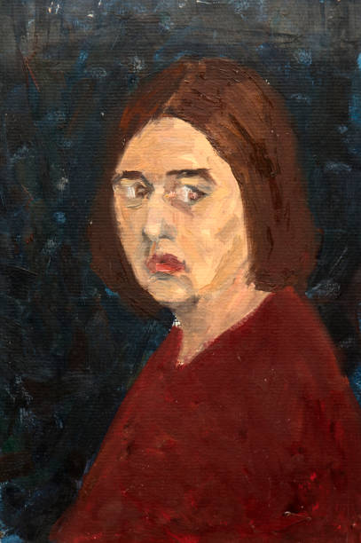 istock Oil painting, handmade 1002729588
